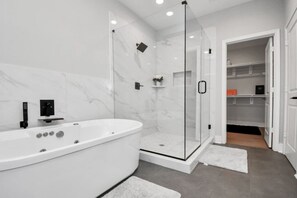 Hair dryer, towels