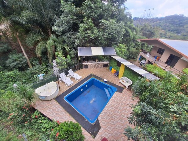 Terrace/patio - Escape to Your Private Costa Rican Jungle Retreat (Atenas)