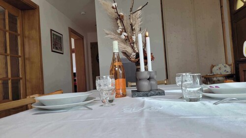 Maison Victorine pets welcome!