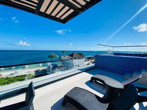 Property grounds - Departamento en el centro con vista al Mar (Puerto Morelos)