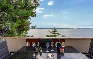 Outdoor dining - 2 bedroom awesome apartment in Vir (Vir)