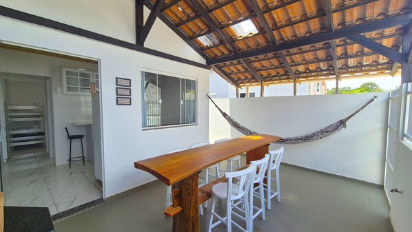 Apartamento básico | Terraza o patio