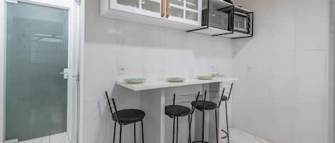 Apartamento básico | Opções para refeição