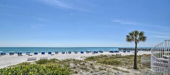 Private Balcony w/ Gulf Views: Indian Shores Condo