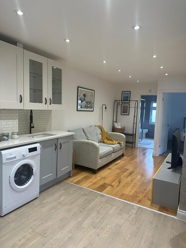 Fully equipped family-sized flat offers everything you need for your stay.