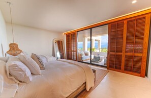 4 bedrooms, iron/ironing board, WiFi, bed sheets - Surfline Escape Luxury Ocean View + Golf Cart (Punta Mita)