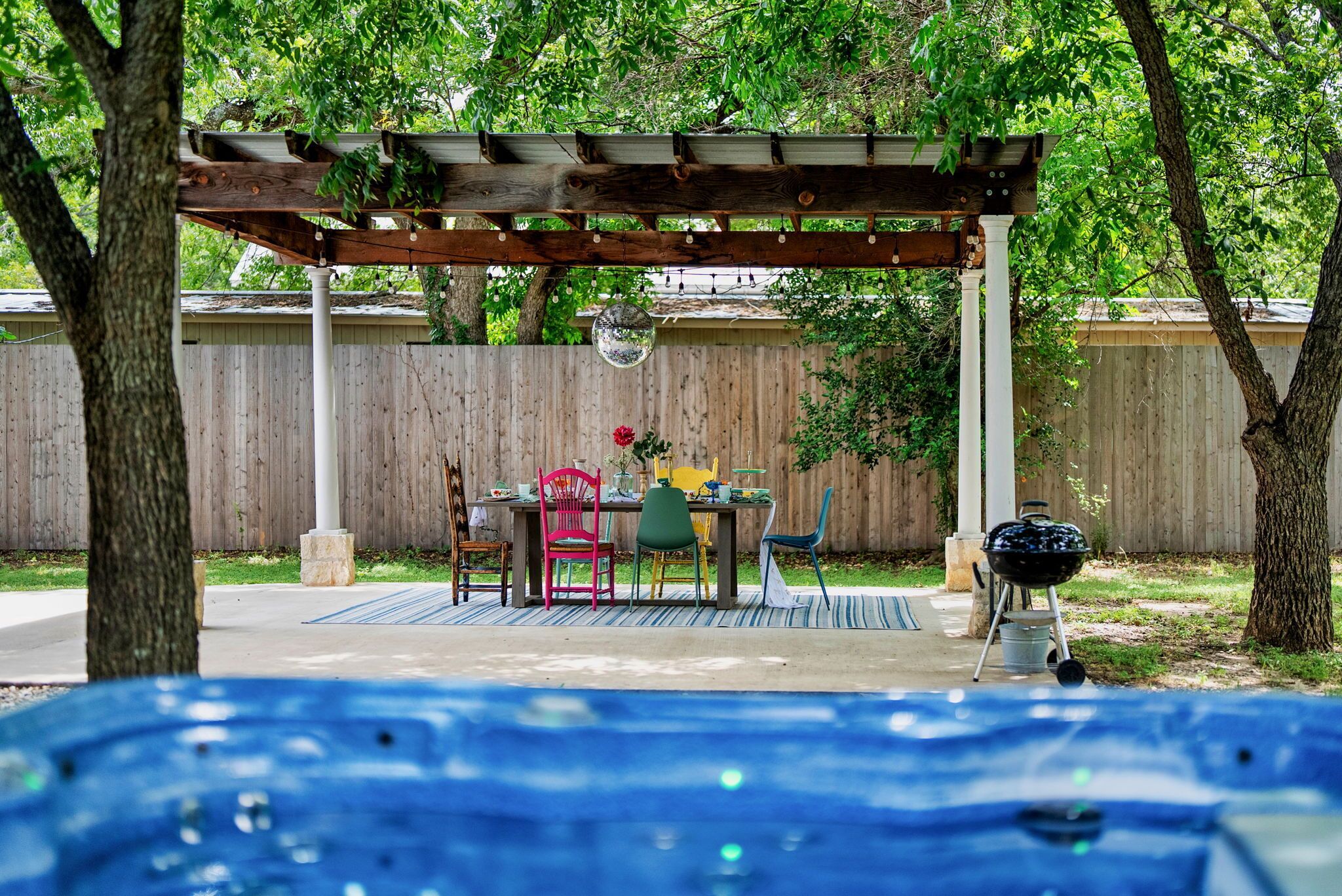 Opções para refeição ao ar livre