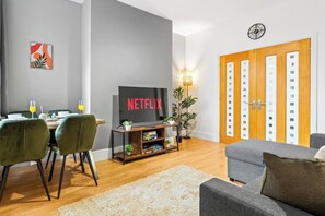Smart-tv och böcker