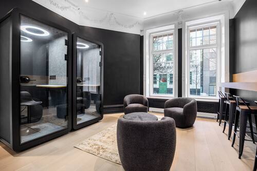 Sitzecke in der Lobby