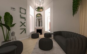 컴포트 공용 도미토리, 남녀공용 도미토리, 금연, 에어컨 | 거실 공간