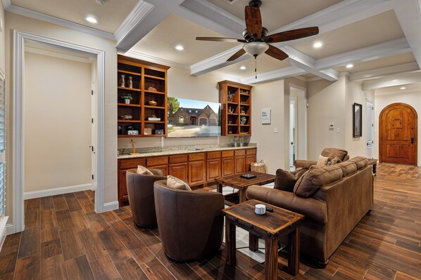 Área de sala de estar