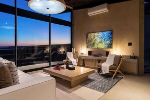 Televisie en een kantoor