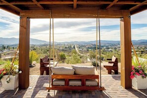 Terrace/patio - Villa Amore Valentina Valle de Guadalupe (Valle de Guadalupe)