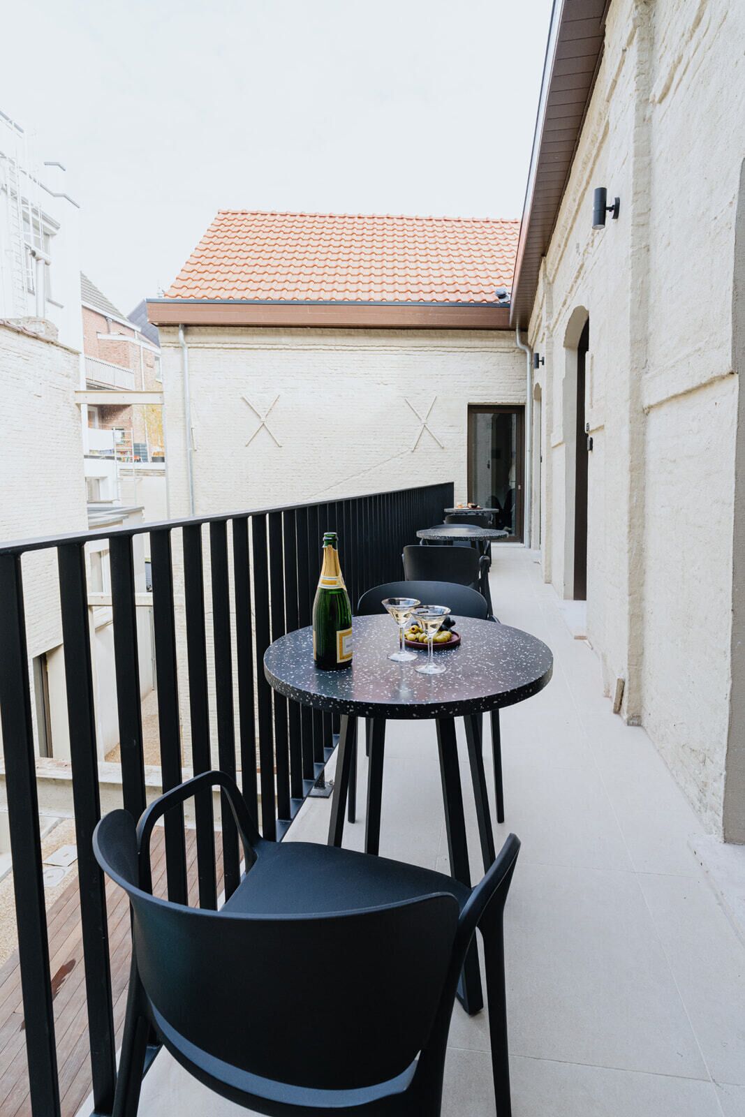Studio suite, balkon | Terras