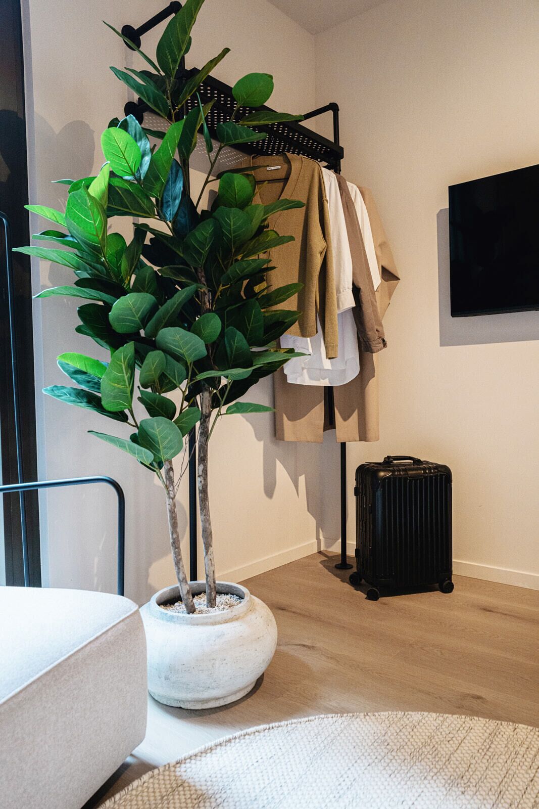 Studiosuite, Balkon | Laptopgeeigneter Arbeitsplatz, Bügeleisen/Bügelbrett, kostenloses WLAN