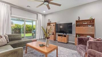 Televisie en een kantoor