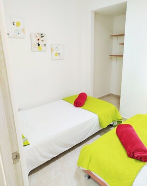 2 dormitorios, wifi, ropa de cama