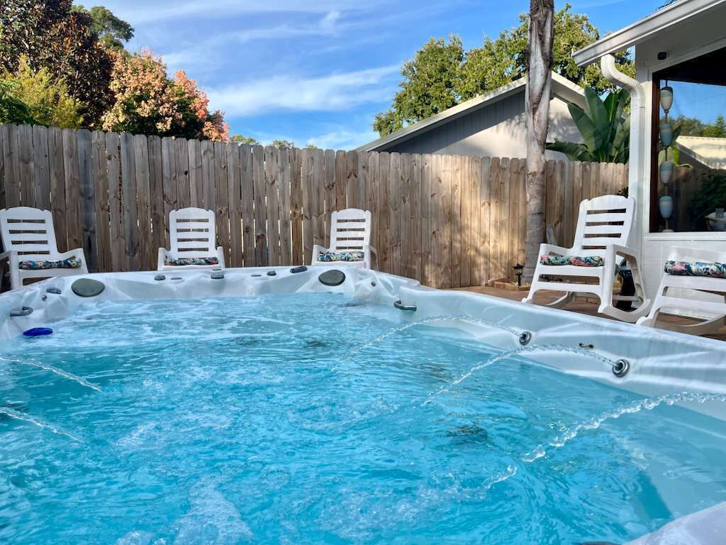 مغطس سبا خارجي