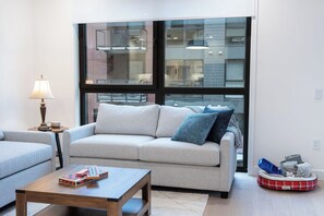 Condo | Living area | Smart TV - Bluebird by Revelstoke Vacations (Revelstoke)
