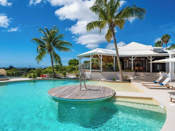 Piscine chauffée