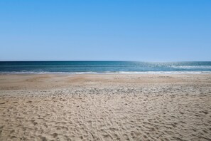 En la playa 