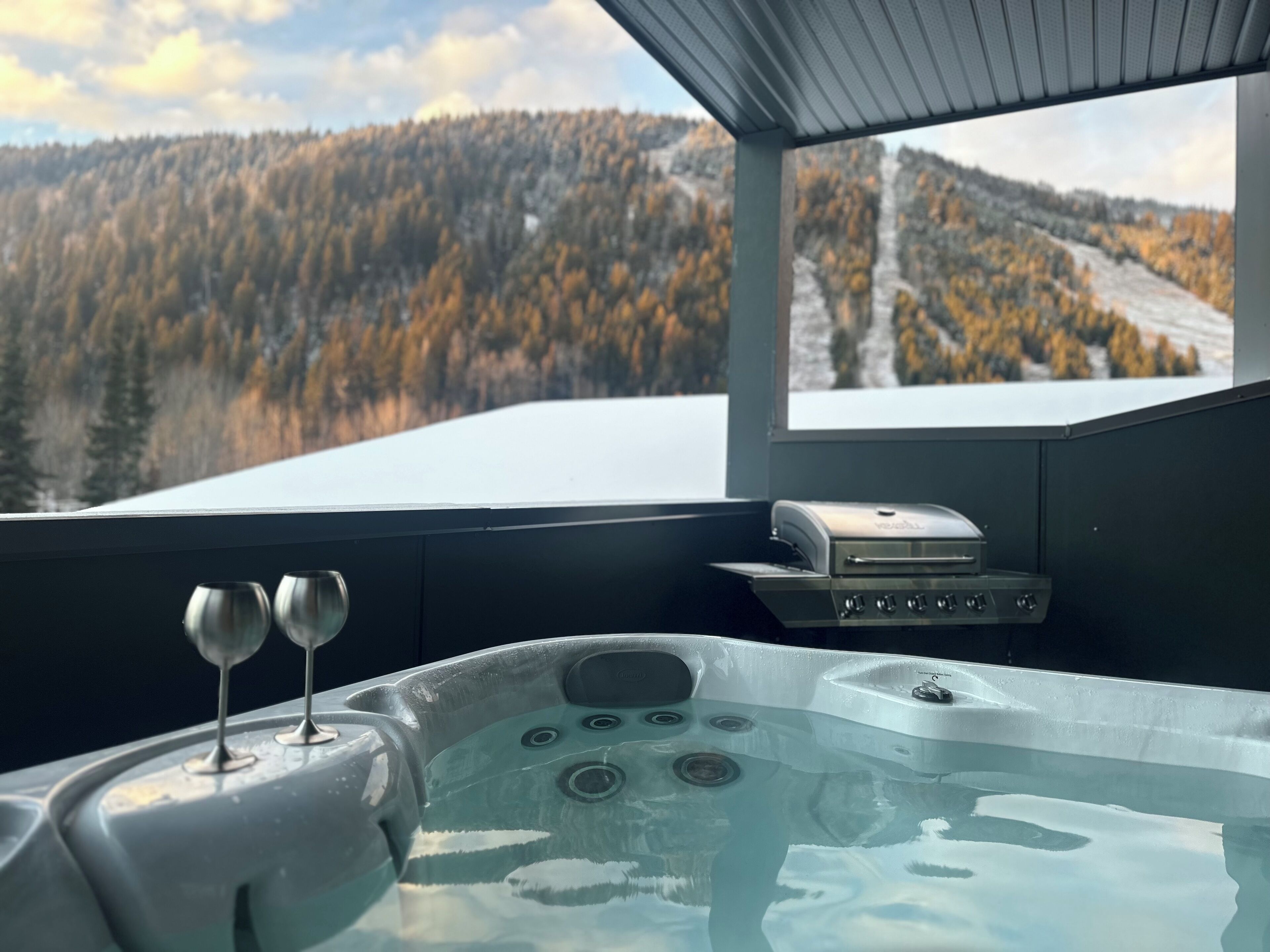 Bain à remous extérieur