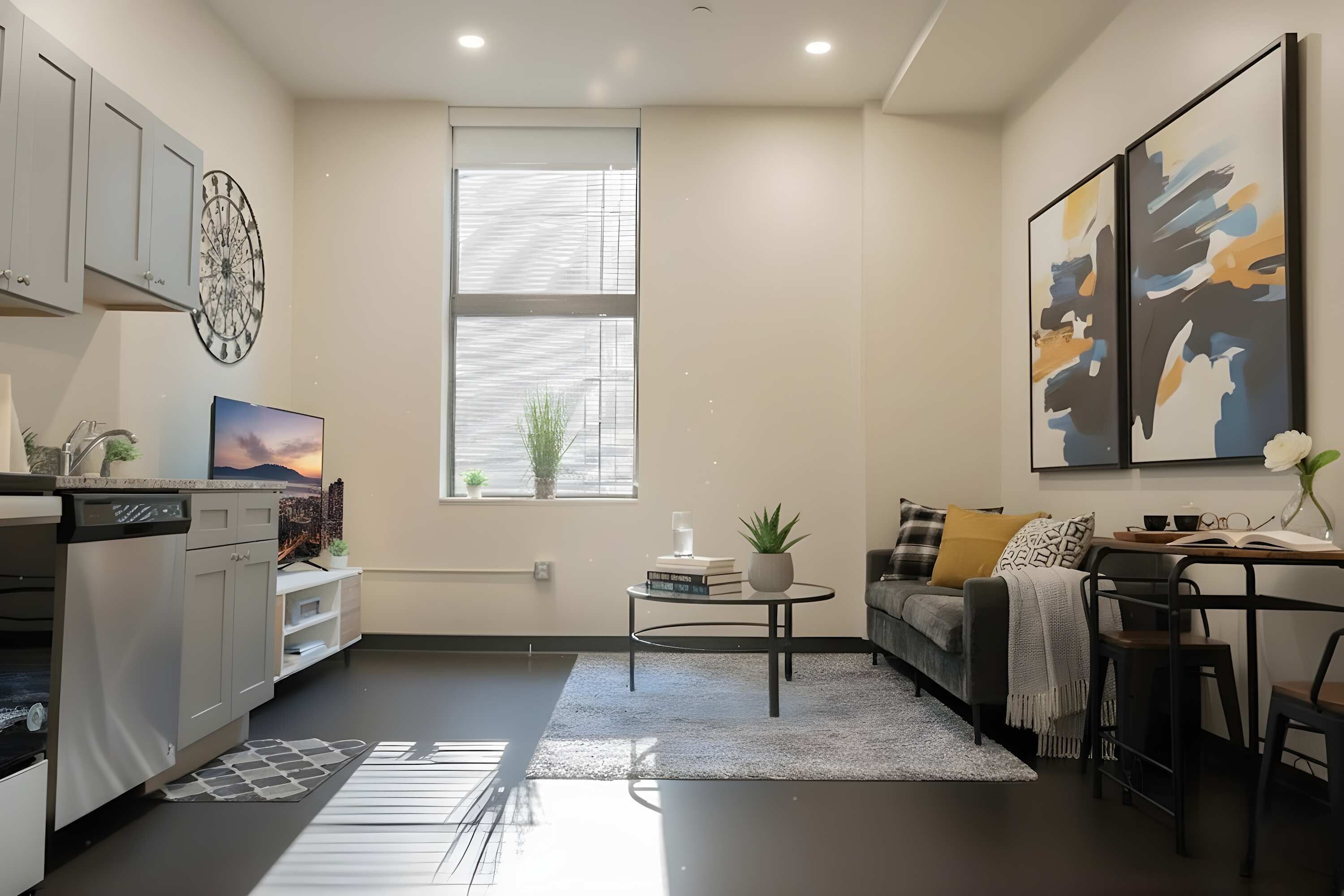 Área de sala de estar