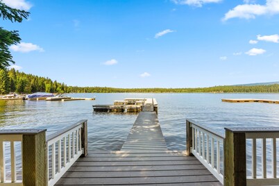 Hawks Nest Dock & Beach Payette Lake McCall, Idaho