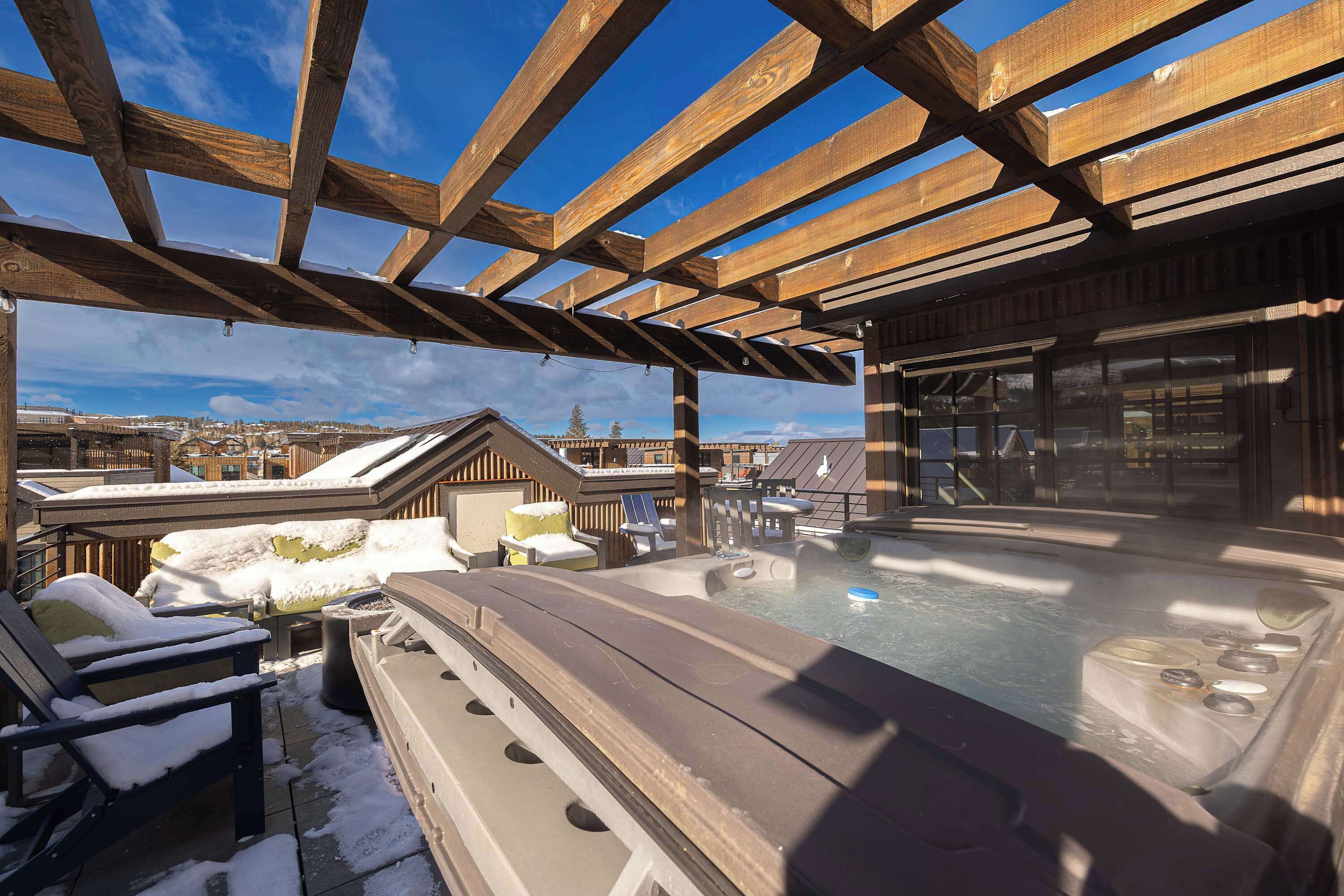 Bain à remous extérieur