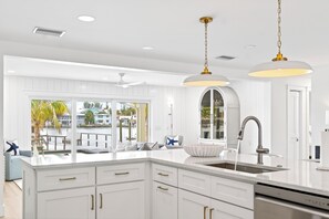 Interior - Harbor Haven: Waterfront Home Nearby Beach w/ Heated Pool, Golf Cart & Frequent Dolphin Sightings! (Indian Rocks Beach)