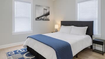 2 bedrooms, iron/ironing board, free WiFi, bed sheets