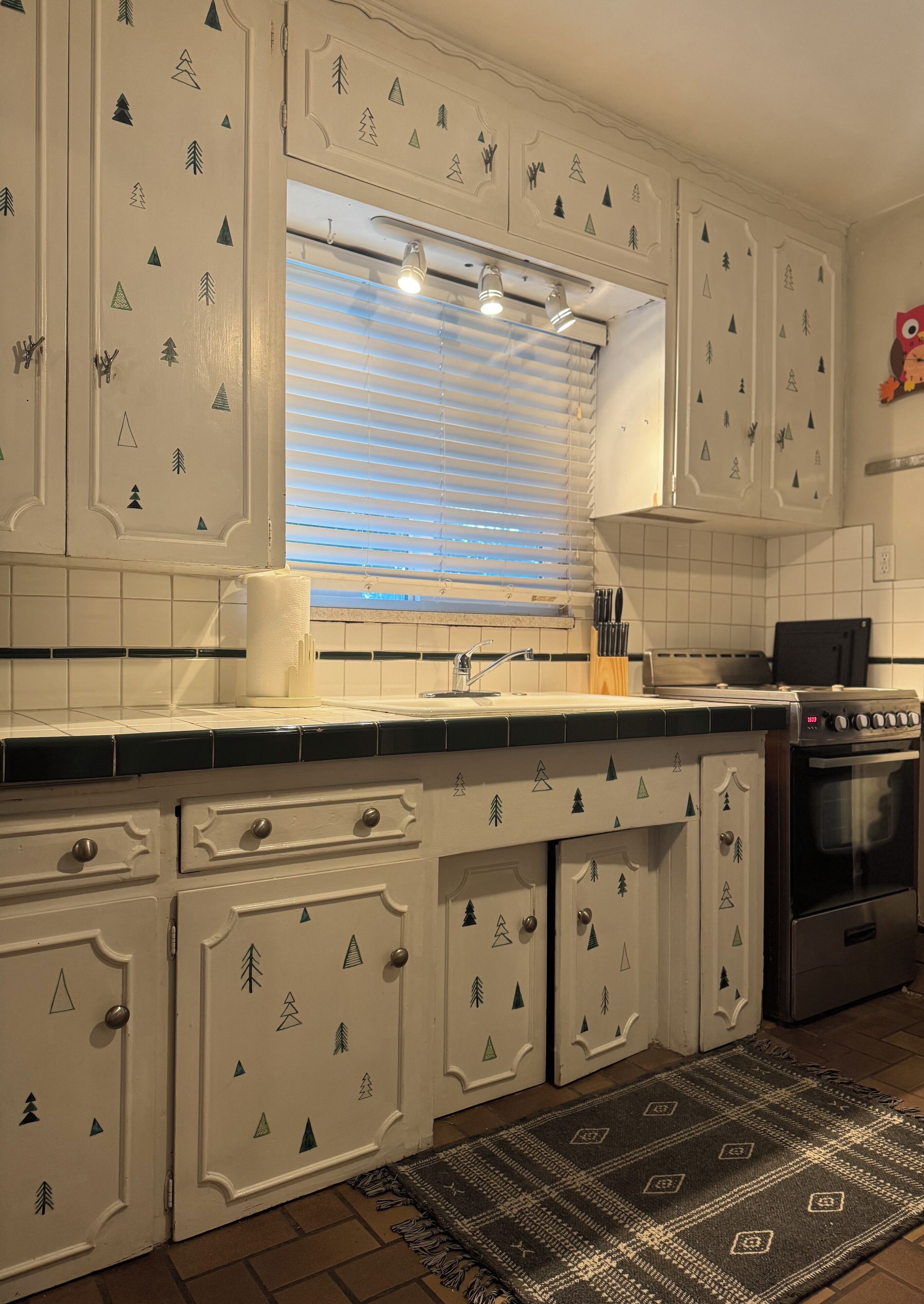 Kylskåp, mikrovågsugn, ugn och spishäll