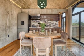 Fridge, microwave, oven, stovetop - Luxury 1 BR Condo in Downtown - AC - Peaceful (Oaxaca)