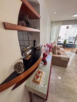 Interior - 50m from the beach | Cozy Luz&Sol Apartment (Cabo Frio)