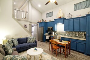 Living area - Rustic Lake Cabin #303 with Pool and Lake Access (Willis)