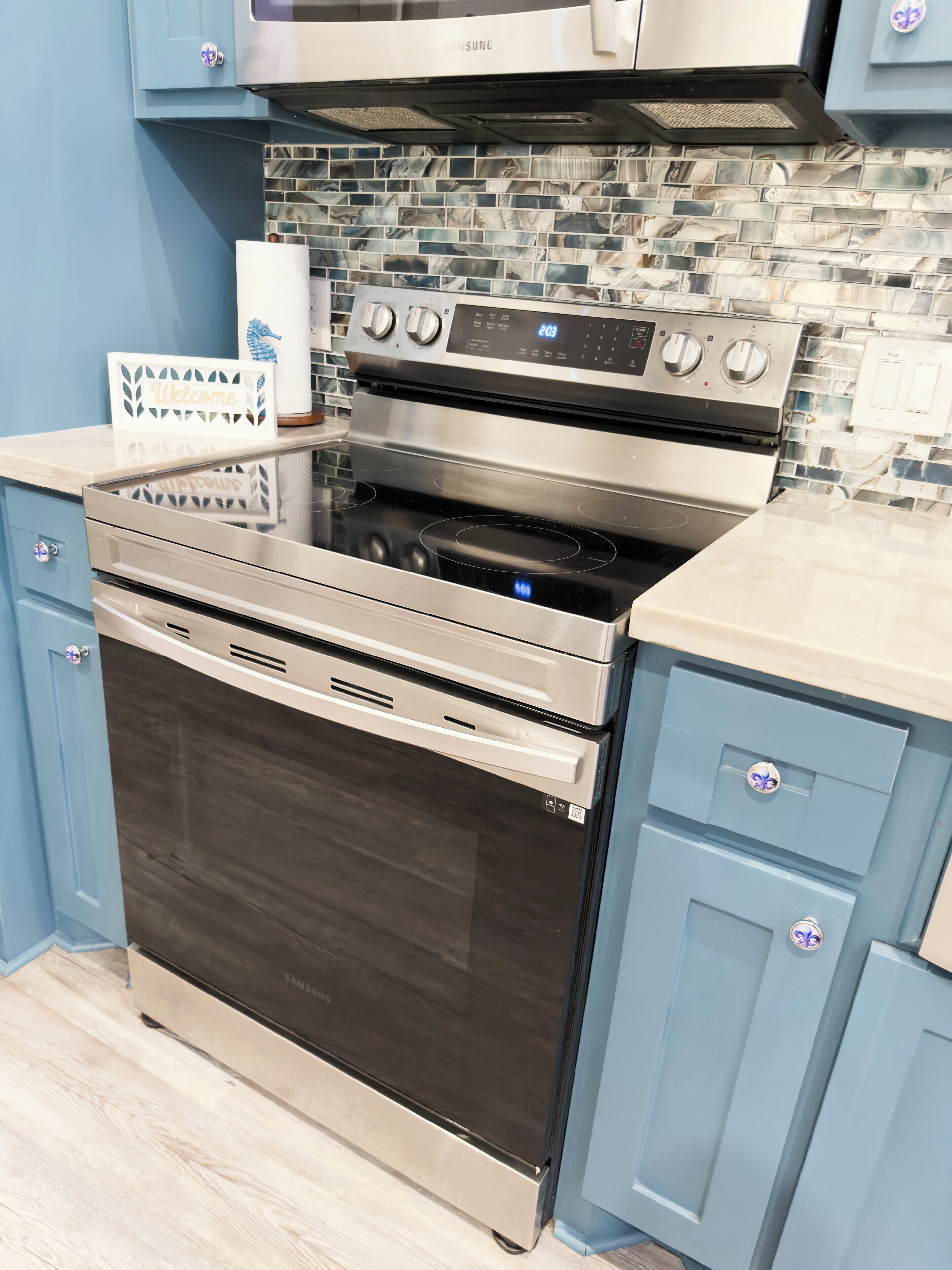 Microwave, oven, stovetop