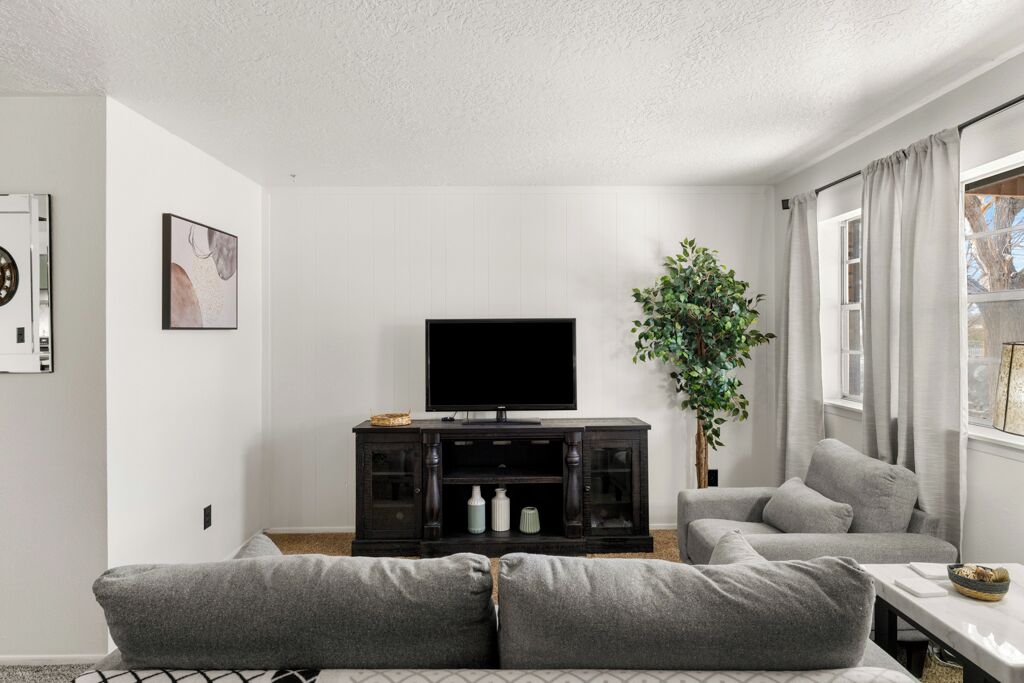 TV connectée, cheminée