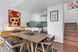 Dining - Spacious 3-Bed Townhouse with Courtyard (Maribyrnong)
