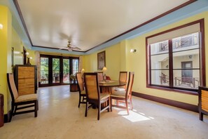 Dining - 1 BR Sol Suite | Sea and Pool Views (San Pedro)