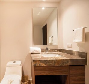 Bathroom - Depa Moderno con Alberca Tulum 1 Rec (Tulum)