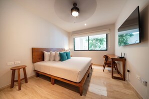 Luxury Apartment, Pool View | Iron/ironing board, free WiFi - Depa Moderno con Alberca Tulum 1 Rec (Tulum)