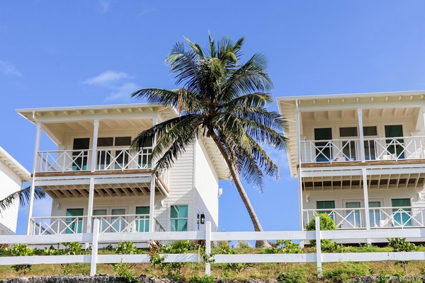 2-story villa with porches on both levels