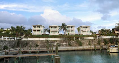 Front-row views of the marina and the peaceful charm of Great Guana Cay