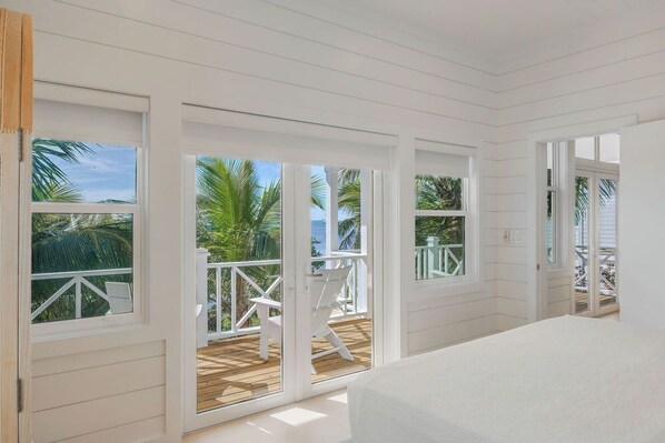 In-room safe, free WiFi, bed sheets - Serene 2-BR, 2-Bath Kalopsia Seaside Villa on Great Guana Cay, Abaco, Bahamas (Great Guana Cay)
