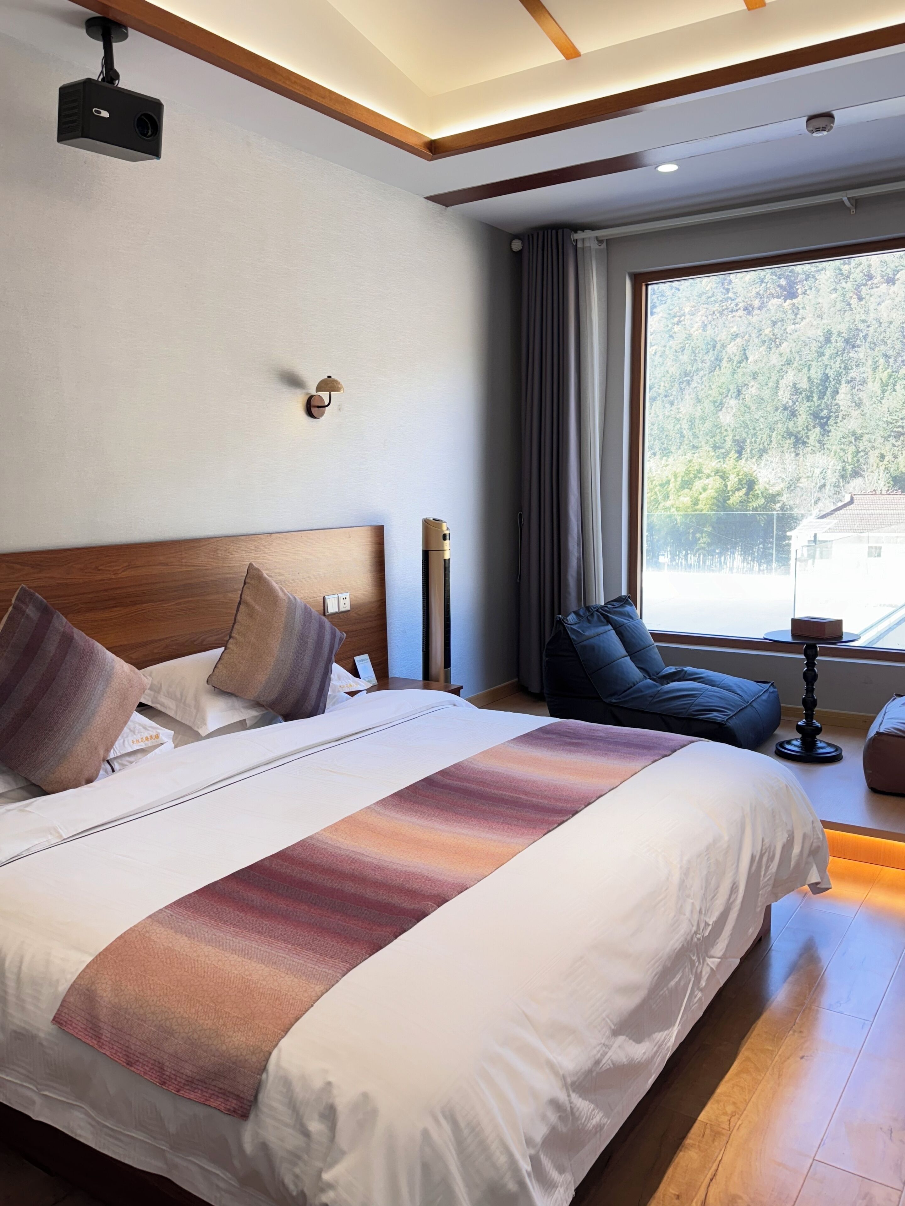 Chambre Double, vue montagne