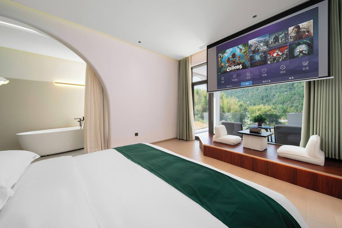 Business-Doppelzimmer, Bergblick