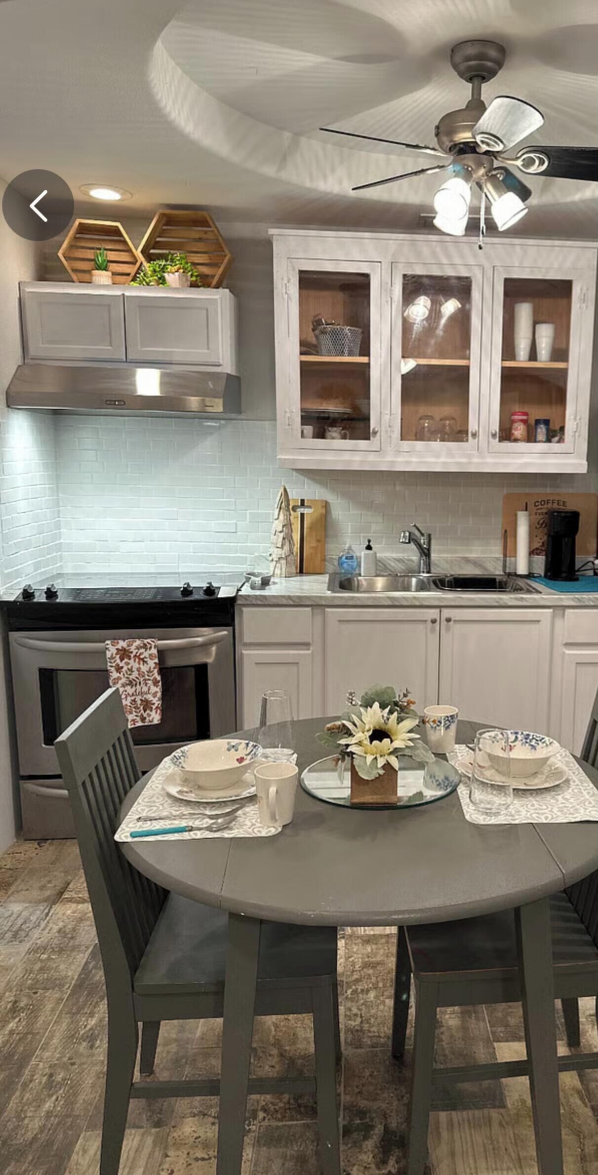 Microwave, oven, stovetop