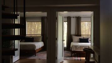 Skrivebord, wi-fi og sengetøy