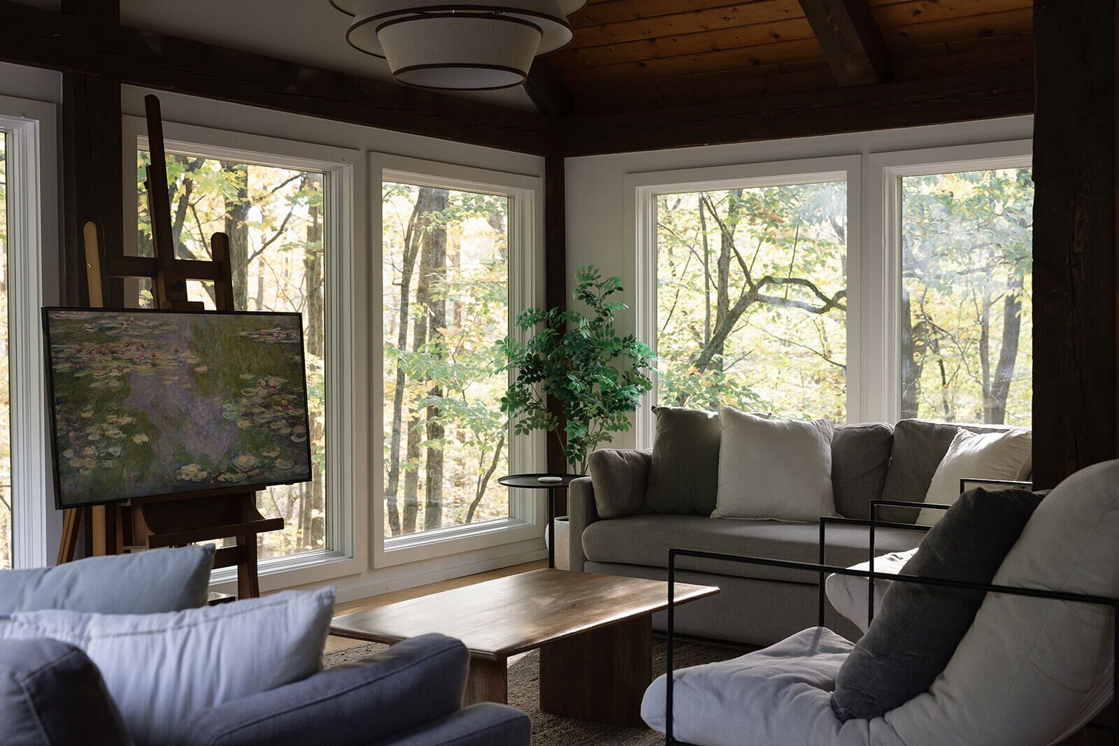 Älytelevisio, takka, stereot