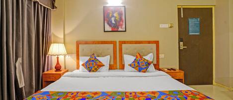 Bettwäsche aus ägyptischer Baumwolle, hochwertige Bettwaren, Zimmersafe